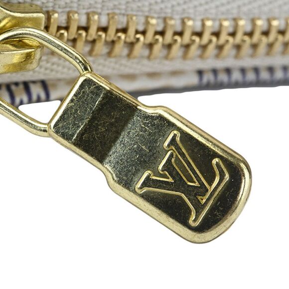 Louis Vuitton Mini Pochette Accessoire Damier Azur White - Picture 6 of 9